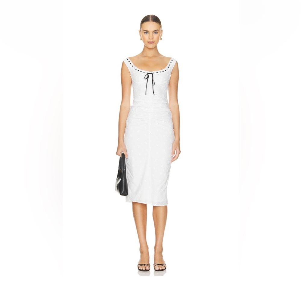 MAJORELLE Carmen Midi Dress